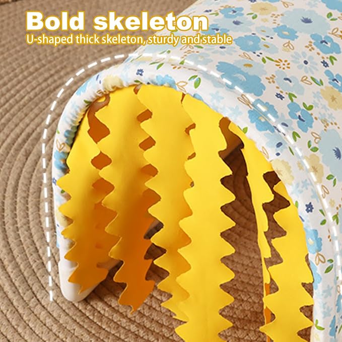 Guinea Pig Hideout Tunnel - Bunny Hideout, Machine Washable Guinea Pig Hide Tent Houses & Habitats,Guinea Pig Accessories for Hamster/Chinchilla/Dwarf Rabbit- Playing Resting(Yellow Tunnel)