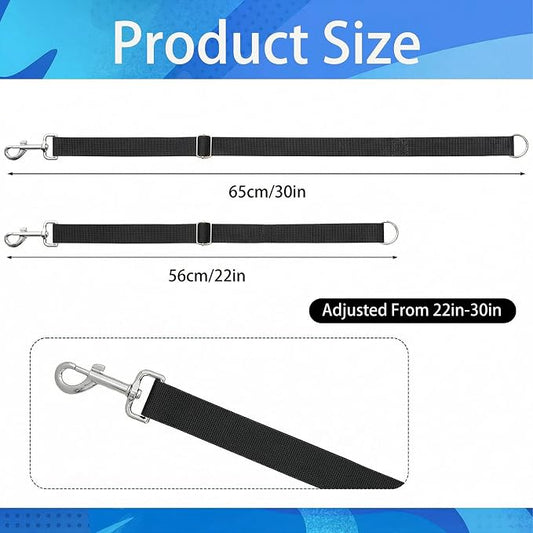 4Pcs Horse Bucket Strap Hangers Adjustable Nylon Straps Hanging Feed Tack for Hay Nets Water Buckets Horse Suppliers
