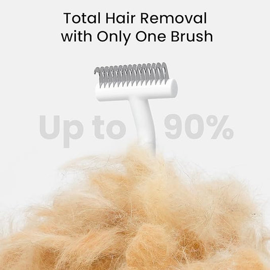 aumuca Undercoat Rake for Dogs & Cats – Deshedder & Grooming Brush – Dog Brush & Cat Brush for Long or Short Hair – Dematting Comb for Matted Fur, Kitten, Puppy, Rabbit, Horse