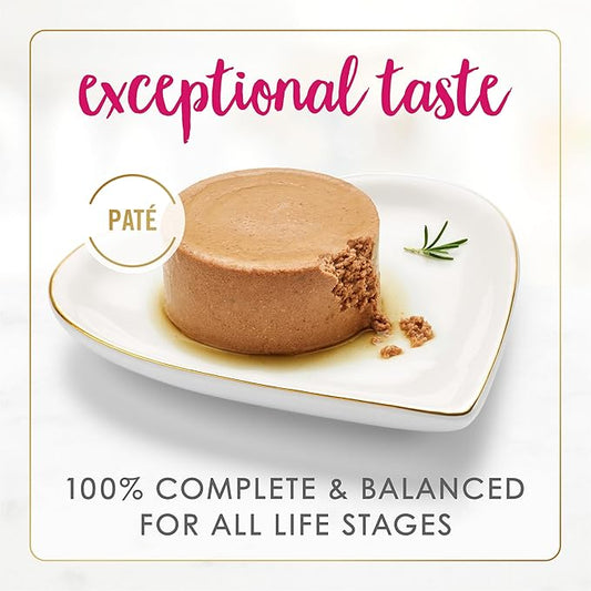 Fancy Feast Chicken Feast Classic Pate Collection Grain Free Wet Cat Food Multi-Pack - (2 Packs of 12) 3 oz. Cans