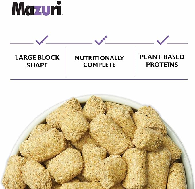 Mazuri Rodent | Nutritionally Complete Rat and Mouse Food | Ammonia-Reduction Formula - 25 Pound (25 lb.) Bag