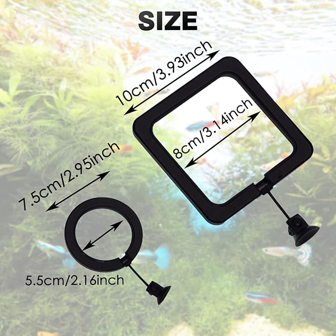 Fish Feeding Ring, Automatic Aquarium Accessory, Prevents Uneaten Food, Ideal for Busy Owners, Made from Durable Materials, Easy to Install and Adjust