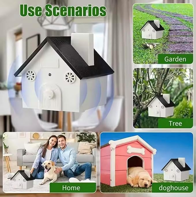 Ultrasonic Anti Bark Device for Dogs – Safe & Effective Bark Control Deterrent – bark Shield, Dog Training Tool for Indoor & Outdoor Use – Portable & Pet-Friendly Bark Stopper