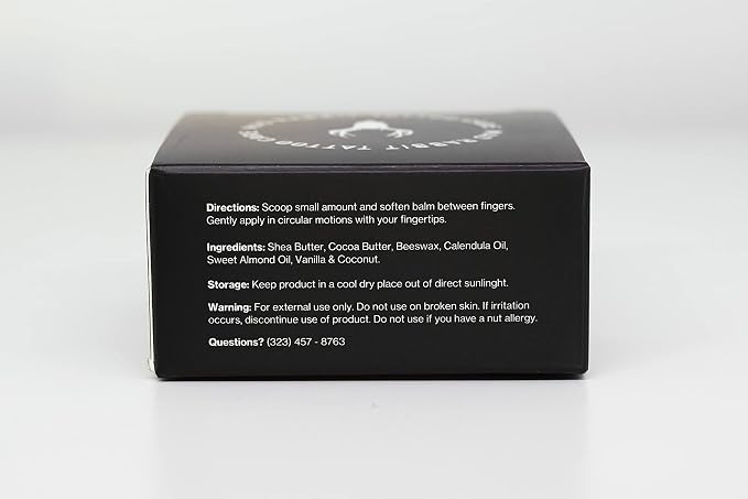 Mad Rabbit Tattoo Balm & Aftercare Cream- Color Enhancement that Revives Old Tattoos, Hydrates New Tattoos, Made With Clean Ingredients + Petroleum Free, Daily Tattoo Lotion Moisturizer & Brightener