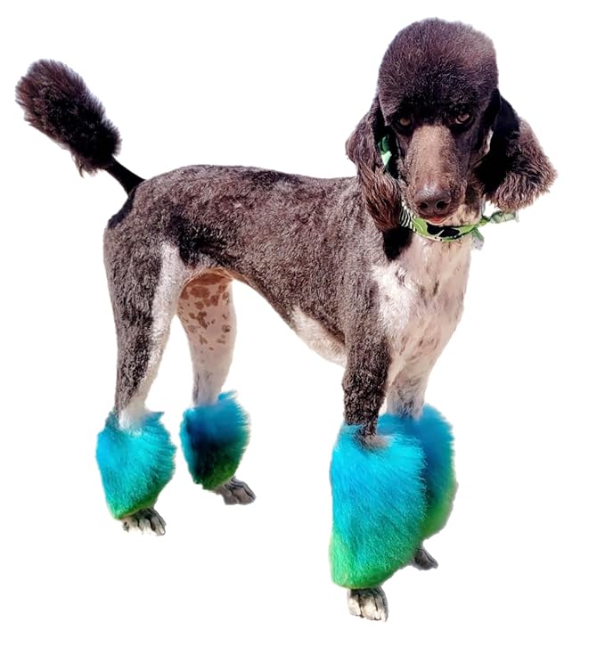 Crazy Liberty Permanent Pet Hair Dye for Dogs and Horses (Caribbean Blue) – Professional Grooming Color Gel, for Creative Groomers, 4 Fl Oz