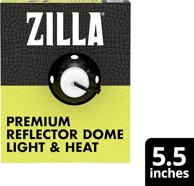 Zilla Premium Reflector Domes 5.5 Inches,Black