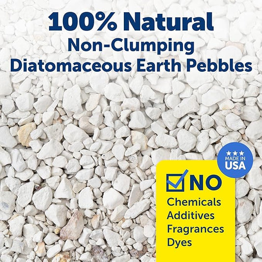 PetSafe ScoopFree Non-Clumping Natural Cat Litter, No Chemicals, Dyes or Fragrances, 4.2 Lb Bag, Pack of 2