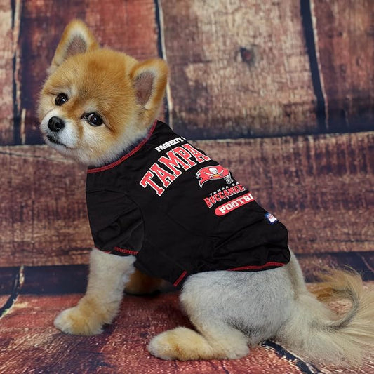 Pets First Tampa Bay Buccaneers Dog T-Shirt, X-Large, Multi-Color
