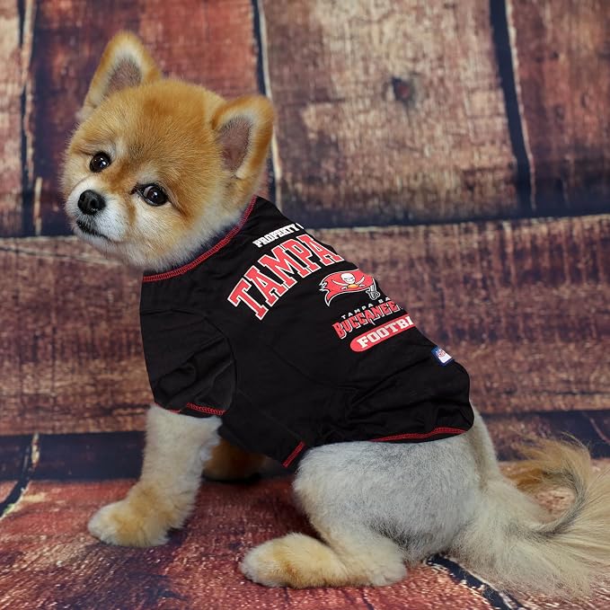 Pets First Tampa Bay Buccaneers Dog T-Shirt, X-Large, Multi-Color