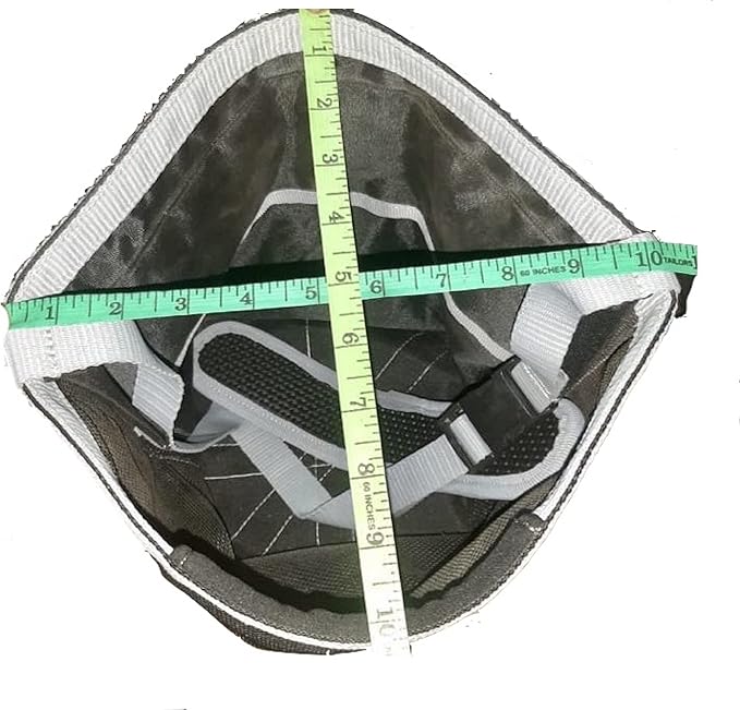 Majestic Ally Horse Feed Bag, Heavy Duty Nylon Mesh Grain Feed Bag, Adjustable Strap with Durable Snap and Elastic Straps, Comfort Neck Pad and Nose Pad- Large (Pony, Black)