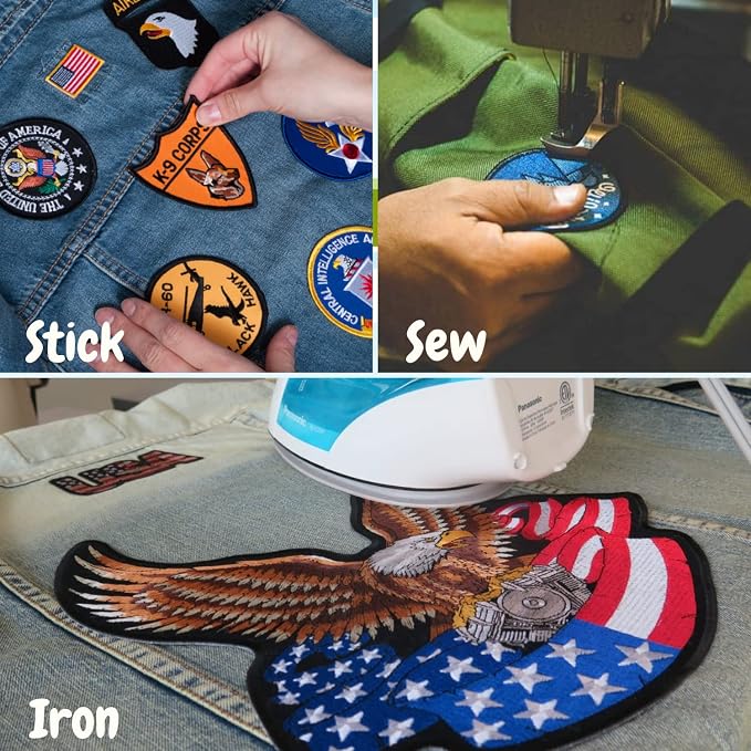 Cute Embroidered Dog Patches - 12pcs Iron On Patches for Clothes, Jackets, Backpacks - Sew On Patches - Perfect Iron On Patches for Kids - Trendy Jacket & Backpack Patches