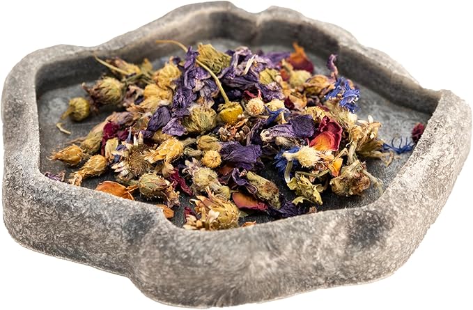 Zoo Med Flower Food Topper for Tortoise and Box Turtle 0.21 ounce - 3 Pack