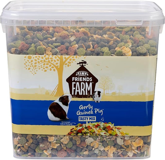 Tiny Friends Farm Gerty Guinea Pig Tasty Mix 10lbs Bucket