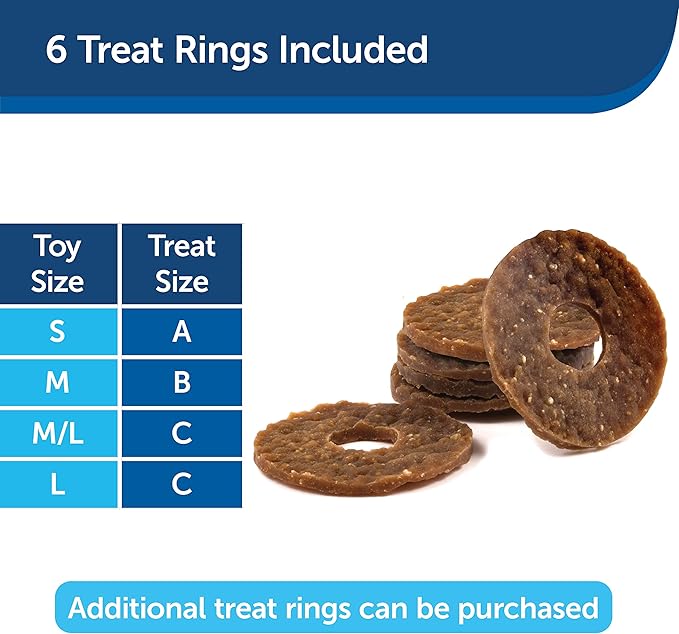 PetSafe Busy Buddy Bouncy Bone, Treat Holding Dog Toy, Medium/Large, Best for Dogs 50-90 Lb.