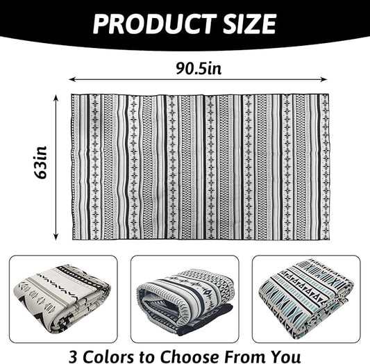 BNOSDM Extra Large Cage Liners for Rabbits 91" X 63" Washable Rabbit Pad Large Bunny Mat Anti Slip Rug for Bunnies Pet Carpet for Chinchillas Cats Guinea Pigs Dogs
