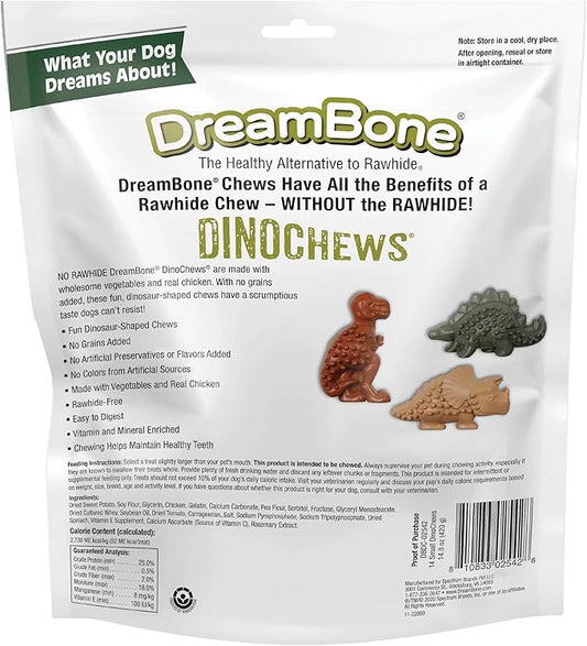 DreamBone Novelty Shaped Chews, Treat Your Dog to a Chew Made with Real Meat and Vegetables