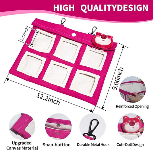 Rabbit Hay Feeder Bag, Guinea Pig Hay Bag for Rabbits Bunnies Guinea Pigs Chinchillas and Small Pets-Promotes Natural Behavior, Reduce Waste, Keep Dry and Maintain Cleanliness