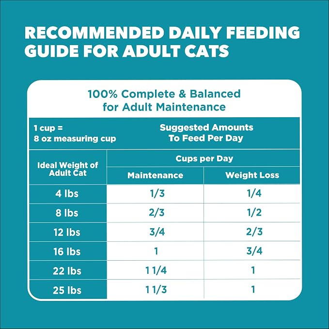 IAMS Proactive Health Dry Cat Food, Indoor Weight and Hairball Care Cat Food Dry Recipe, with Salmon, 22 lb. Bag