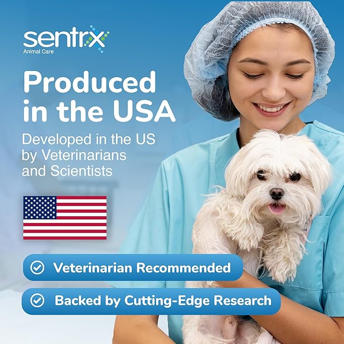 Sentrx - Eye Lube Pro Eye Drops for Dogs, Cats, and Horses, Hydrating Gel Eye Drops with Hyaluronic Acid and Carbomer Lubrication, for Dryness, Itching, and Irritation, 20g, 3 Pack