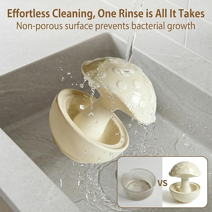 Ceramic Bird Bowls for Cage, Bird Cage Food Bowls No Mess Poop-Blocking Tip-Resistant Parrot Feeder Water Bowl for Budgie Lovebird Cockatiel Hamster Small Animals