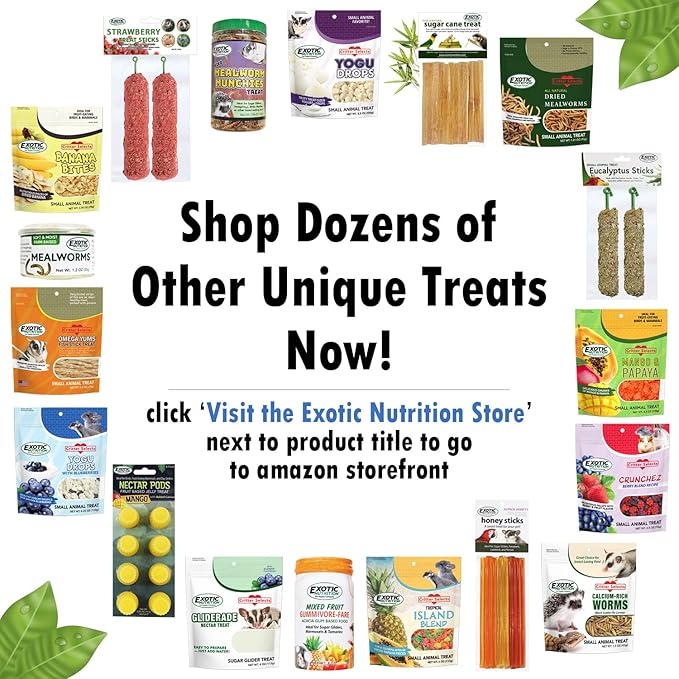 Exotic Nutrition Crunchy Swirls - Fun & Unique Timothy Hay Treat - Rabbits, Guinea Pigs, Hamsters, Chinchillas, Prairie Dogs, Degus, Rats, Squirrels & Other Herbivores (4.7 oz.)