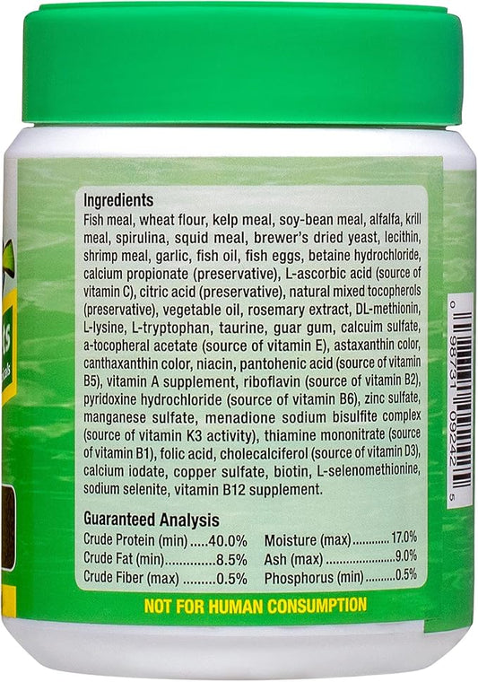 Ocean Nutrition Formula Two Pellets - Fish Food for Herbivorous & Omnivorous Marine Tropical Fish, High Protein(40%) - 7 oz (200 g) Small Pellets