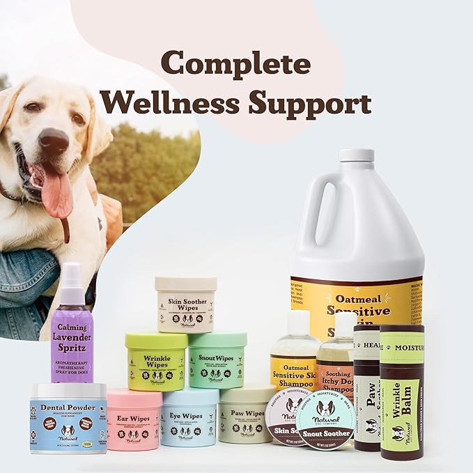 Natural Dog Company Dental Powder for Dogs – Freshens Breath & Helps Reduce Plaque & Tartar, Natural No-Brushing Canine Oral Health Postbiotic Supplement, Vet Formulated, Made in USA, 30-Day Supply