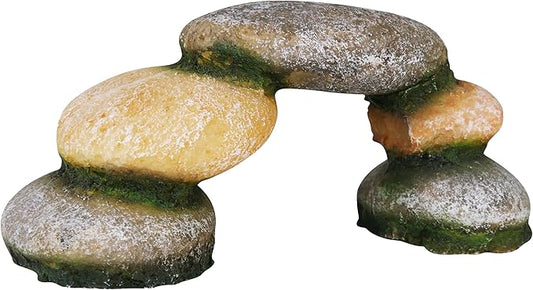 Penn-Plax Deco-Replicas Rock-Scape Aquarium Resin Decoration – Safe for Freshwater and Saltwater Fish Tanks – Small