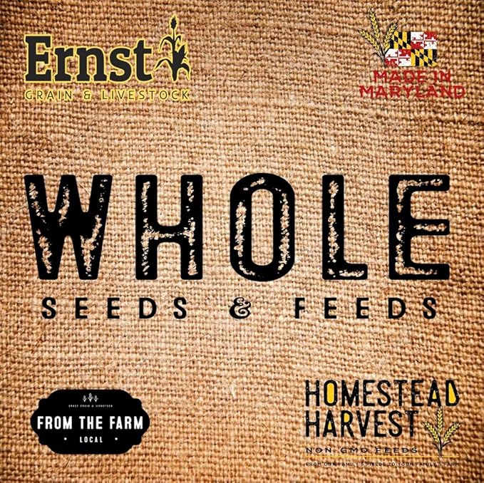 Ernst Grain & Livestock Apple Scented Deer Corn, Whole Kernel Corn for Wildlife Feed and Hunting Attractant, 46 lb Bag