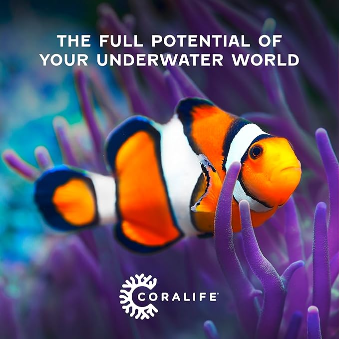 Coralife Saltwater Fish Tank Aquarium Nano Reef Part A and B, 8 oz