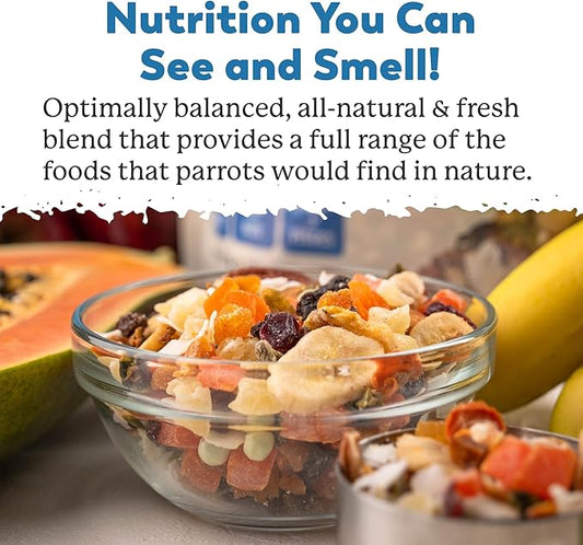 Dr. Harvey's Exotic Parrot Blend, Seedless Blend of Natural Food for Large Parrots