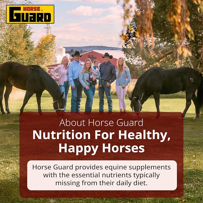 Horse Guard Super Weight Gain 24 lb – 3-in-1 Horse Weight Gain Supplement with Full-Fat Soy, Probiotics & Vitamins – Supports Digestion, Coat & Muscle Health – 48 Servings
