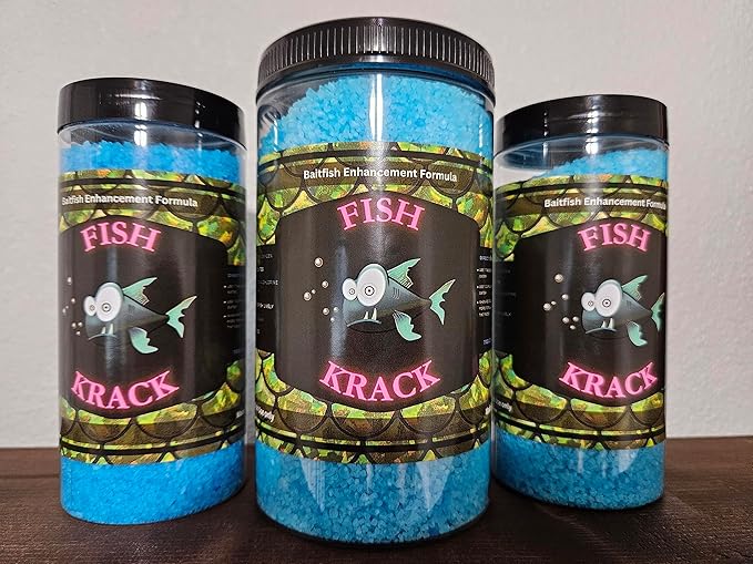 Baitfish Enhancement and Keeping Formula Additive for Minnow Buckets, Livewells and Bait Tanks. Keeps Holding Fish Alive Longer, Healthier, and Improves Performance Levels.