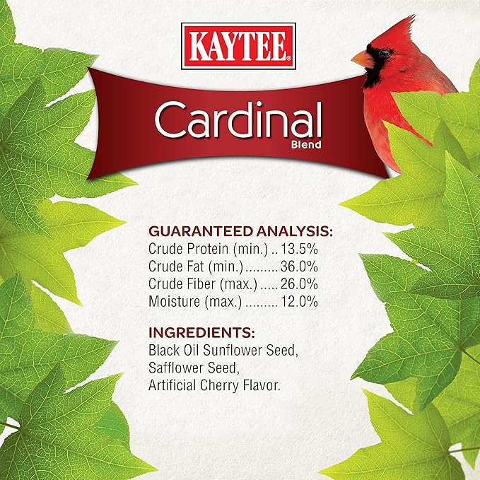 Kaytee Cardinal Wild Bird Seed, 7 Pound (Pack of 2)