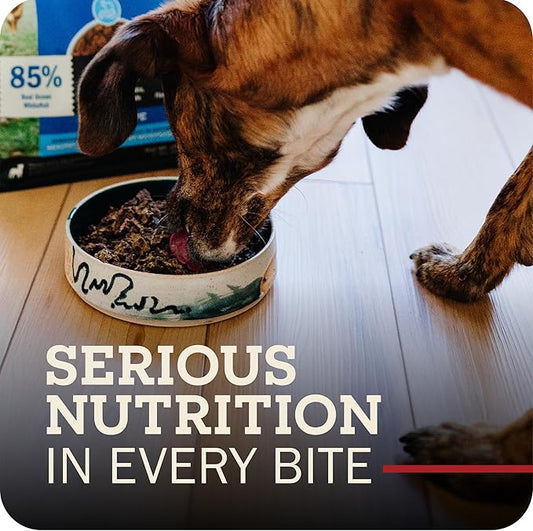 Redbarn Powerfood Air Dried Dog Food Lamb & Fish Recipe 2 lbs - High Protein Skin & Coat Support with Omega-3s Natural Premium Dry Food for Adult Dogs Made in USA