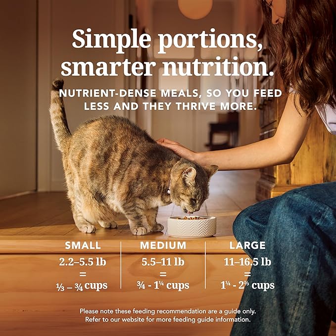 Feline Natural Freeze Dried Cat Food - Grain-Free and High Protein Cat Food from New Zealand, Complete Meal or Topper for Kittens, Adults, and Senior Cats, Grass-Fed Lamb and Venison, 3.5oz