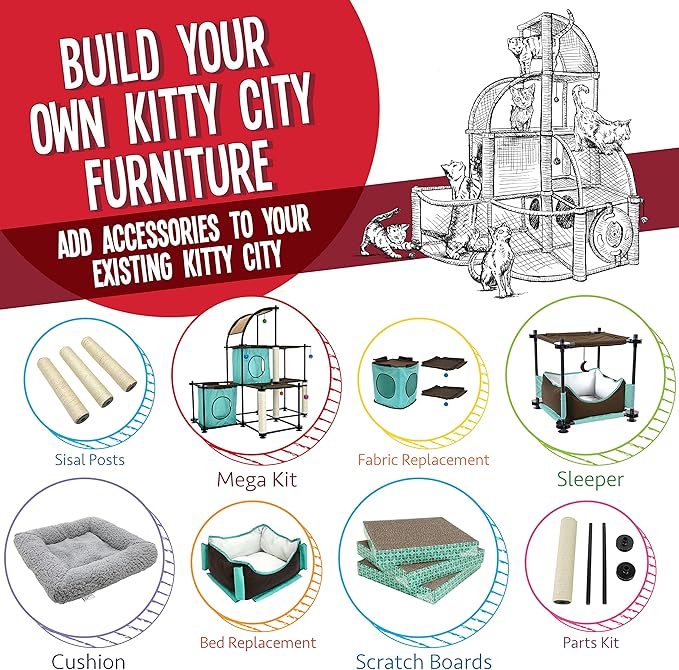 Kitty City Parts Kit