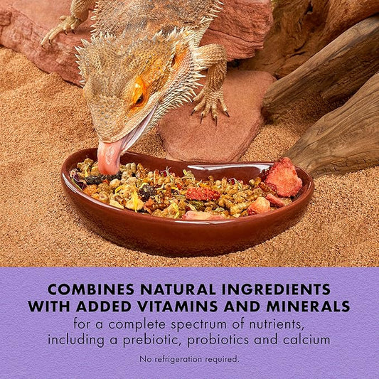 Zilla Pet Reptile Omnivore Food Medley Diet, 4 oz