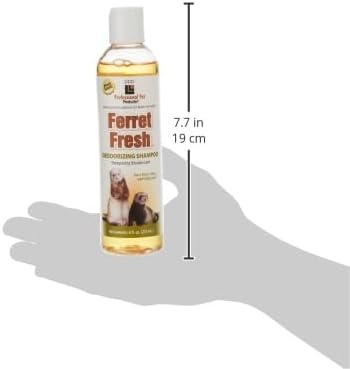 PPP Ferret Fresh Deodorizing Shampoo for Ferrets - Powerful Deep Cleaning Solution for Clean & Soft Fur - Piña Colada Scent - 8 fl oz