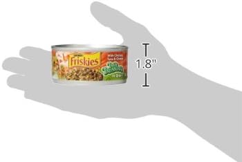 Purina Friskies Wet Cat Food Tasty Treasures With Chicken and Tuna in Gravy (Scallop Flavor) - (Pack of 24) 5.5 oz. Cans