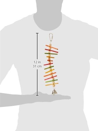 Paradise Twisted Pins Pet Toy, 3 by 10-Inch