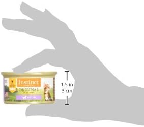 Instinct Kitten Pate Entrees, Wet Food, Real Chicken, 3 oz Cans (24 Count)