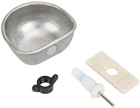 10Pcs Rabbit Feeder Bowl, Automatic Rabbit Water Cups Drinker Rabbit Feeding Tools for Rabbit Squirrels Chinchilla Hamster Ferret