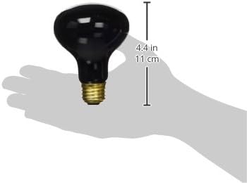 Zilla Incandescent Spot Bulbs Night Black 75 Watts (Pack of 3)
