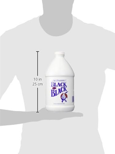 Chris Christensen Black on Black Color Revitalizing Dog Shampoo, Groom Like a Professional, Restores Black Coats, Not a Dye, Lasts up to 4 Weeks, Made in the USA, 64 oz