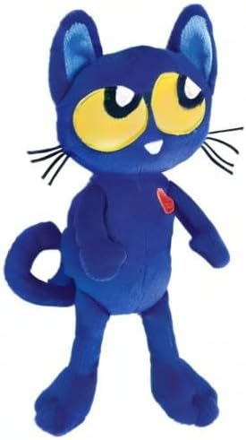 MerryMakers Pete the Kitty Plush Doll, 8.5-Inch