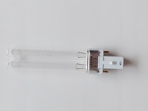 Marine Color 7 Watt Replacement Lamp Bulb for Sunsun CUP-807 JUP-21 Aquarium Pond Filter 2 Pin Base Replacement Tube Fish Tank Filter Lighting Accessory