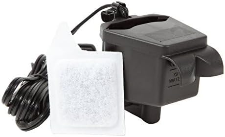 Koller Products Internal Power Filter for 1-Gallon to 3.5-Gallon Fish Tanks, 25GPH Flow Rate, Ideal for Tropical Fish Aquariums
