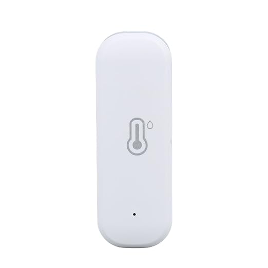 Generic Reptile Temperature and Humidity Sensor with APP Control for Real Time Monitoring | Accurate Hygrometer for Homes Offices and Warehouses | Connectivity (WiFi)