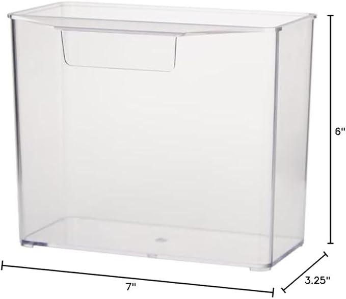 Lee's Convalescent Home/Specimen Container - Large,White , 7 x 3 x 6"